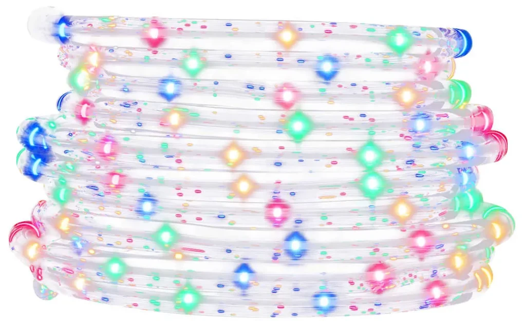 vidaXL Lichtslinger met 1200 LED's meerkleurig 5 m PVC