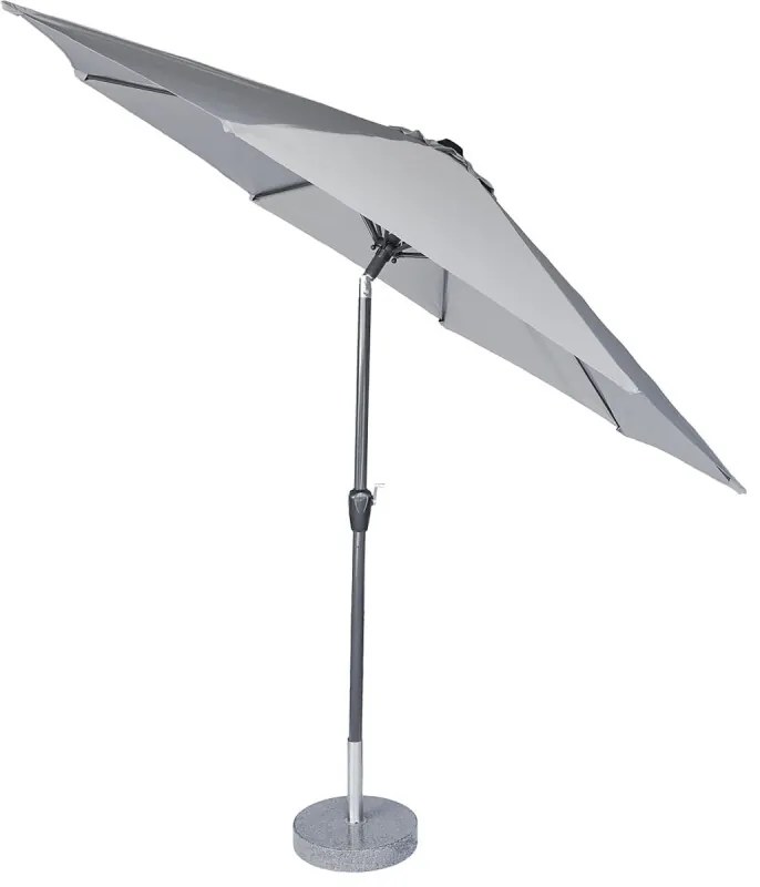 Ronde Parasol met hoes - Calma 300 cm - Light Grey