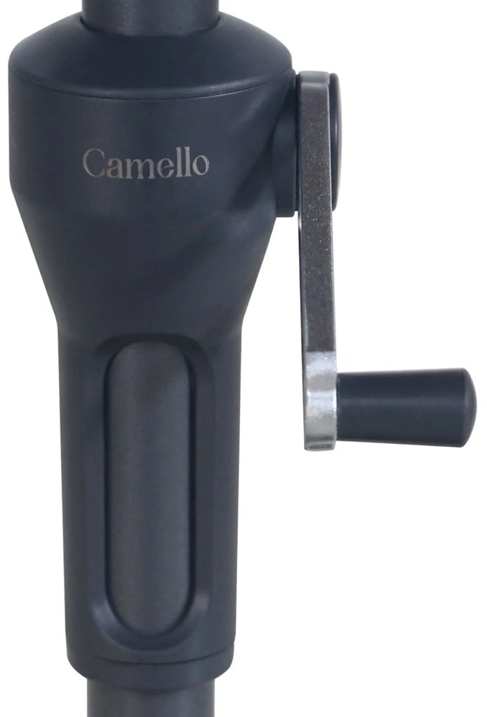 Camello Valerio Stokparasol .m (excl. Voet) Aluminium Taupe