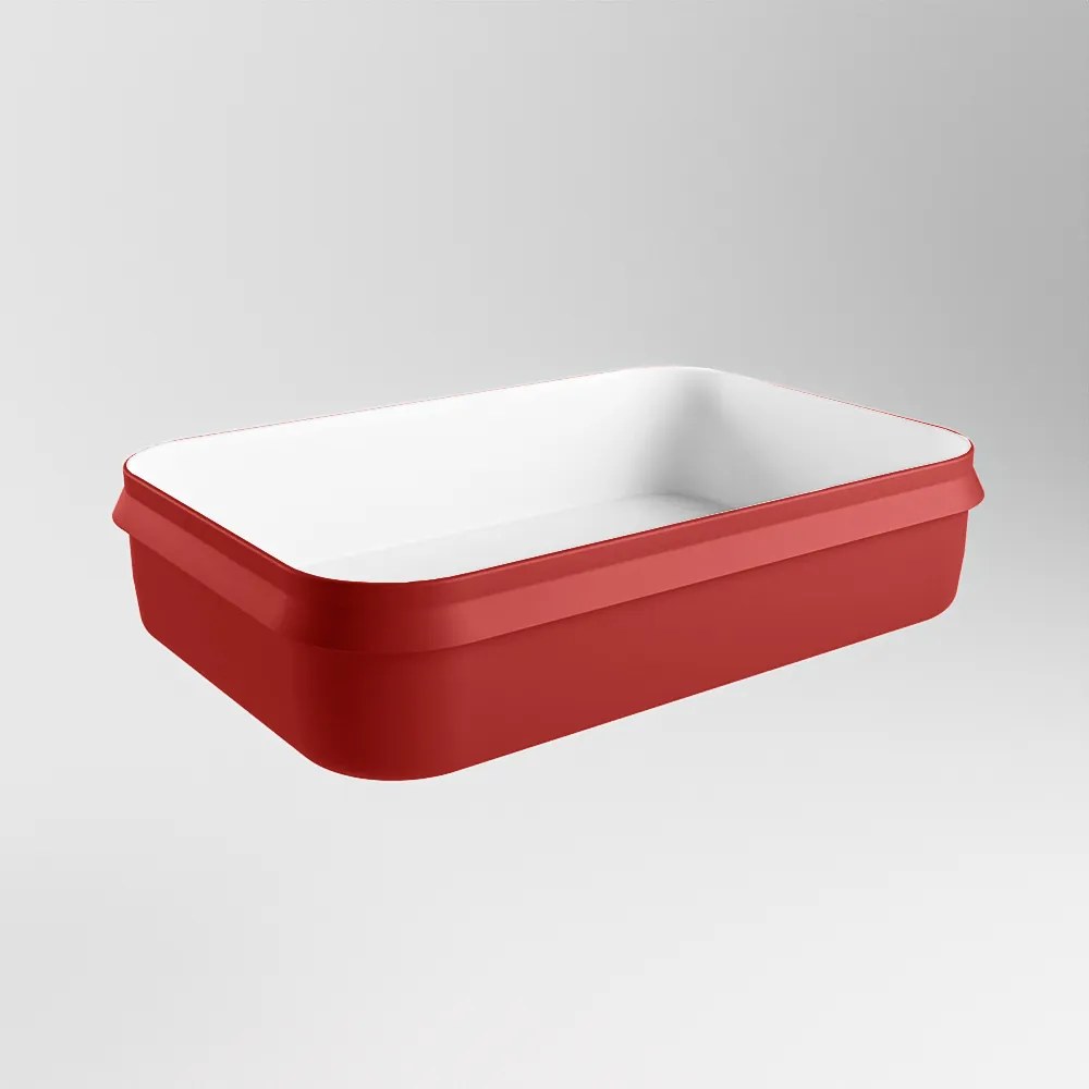 Mondiaz Arvo Solid Surface waskom 55x38cm fire / talc