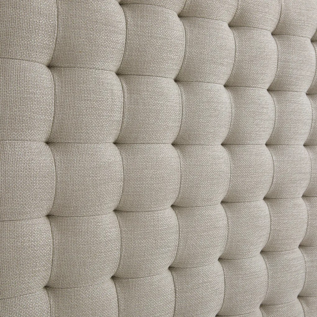 Gestoffeerd hoofdbord L220cm structuurstof Alezan