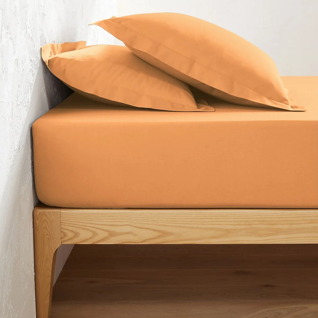 Effen hoeslaken in tergal, omslag 25 cm, Scenario