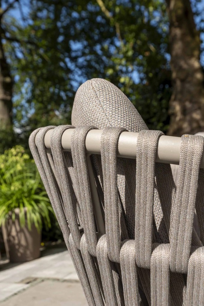 Taste by 4 Seasons Catalana tuinstoel SALE Tuinstoel antraciet weerbestendig