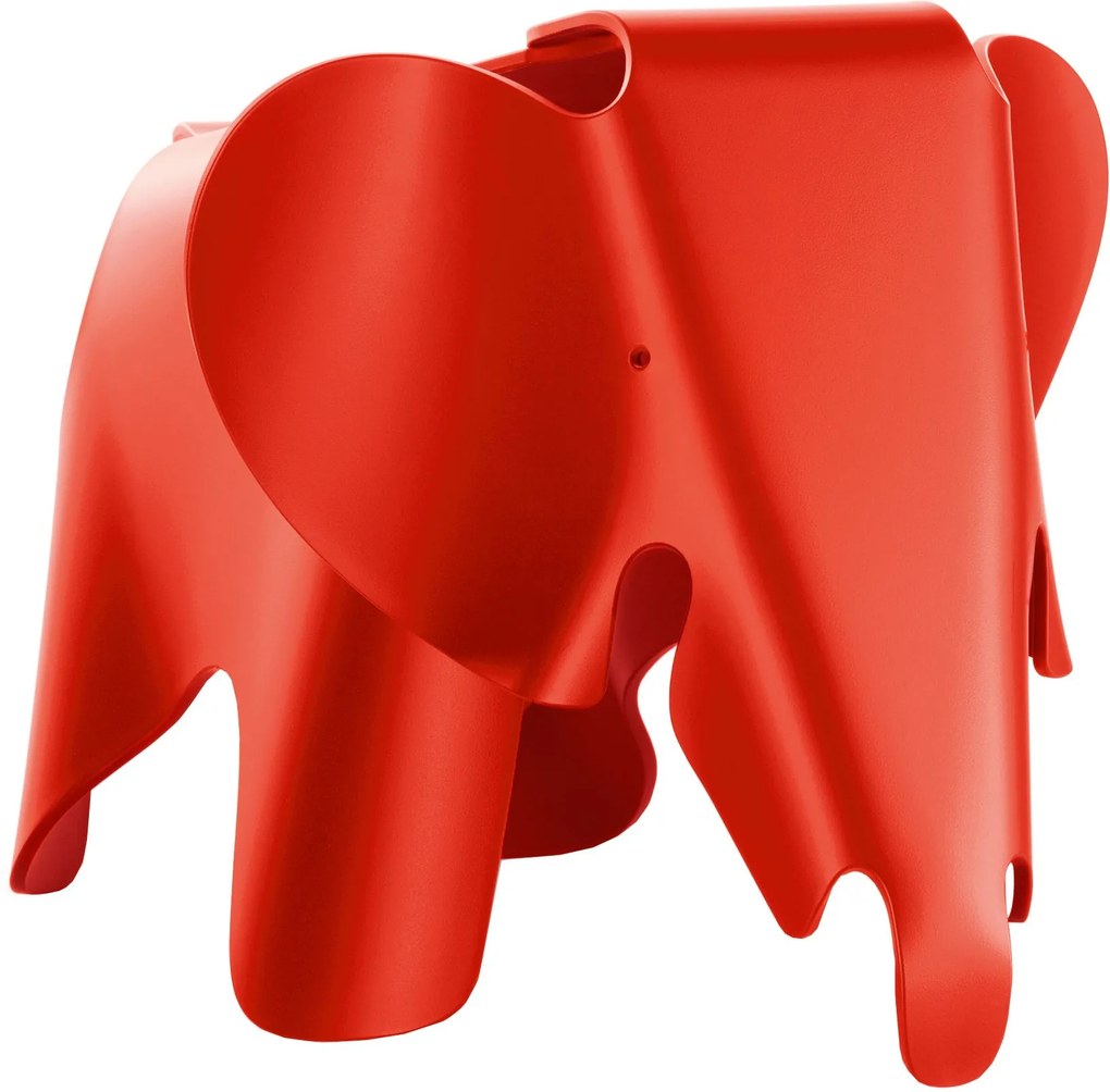 Vitra Eames Elephant woondecoratie small poppy red