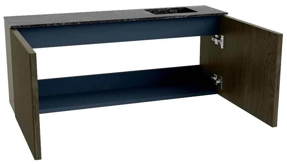 Mondiaz Joya DLux 100cm toiletmeubel shadow met wastafel faye rechts 1 kraangat lava