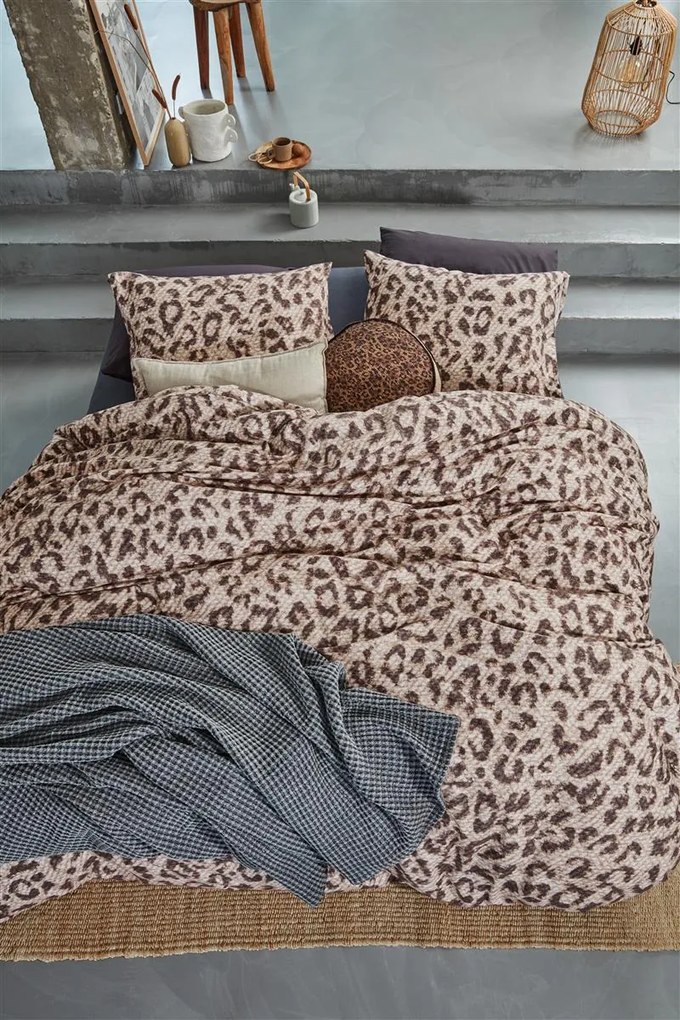 Beddinghouse Leone Dekbedovertrek Grey – Bij Swiss Sense