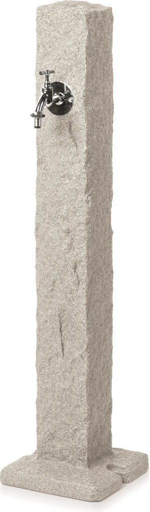 Prosperplast Natura Watertappunt - Cool Grey - 98 cm - Light Stone Look