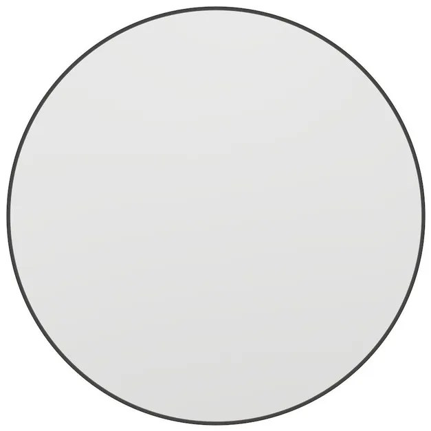 Haceka Deco spiegel - 80x80cm - rond - mat zwart 2015963