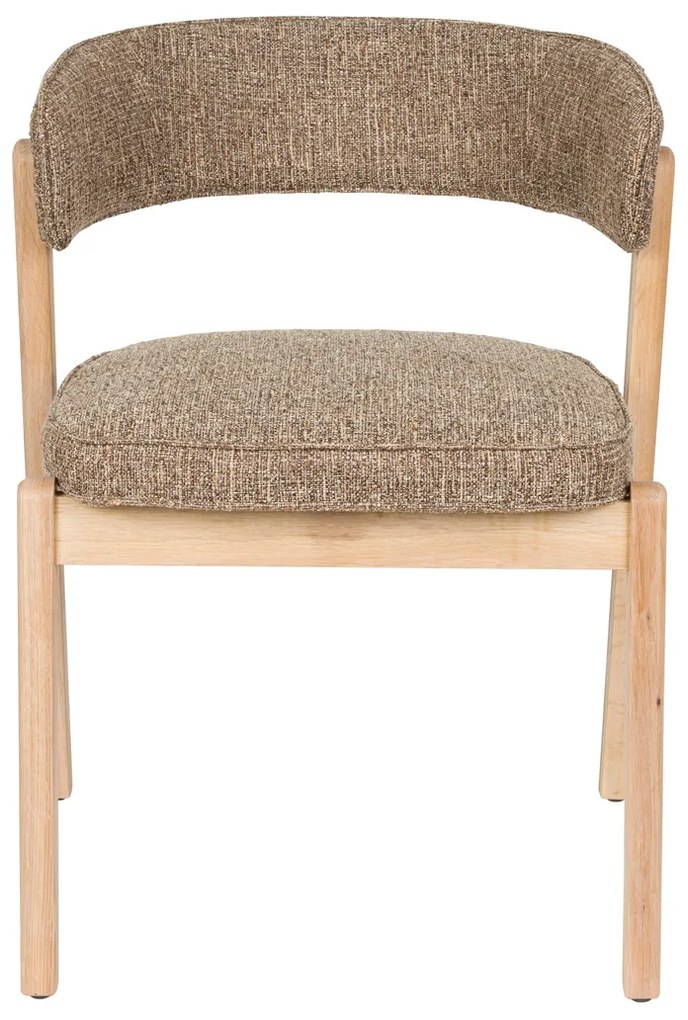 Zuiver Bright Design Eetkamerstoel Eiken Bruin