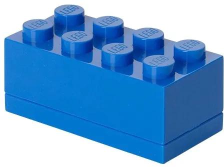 LEGO Opbergbox: mini brick 8 blauw