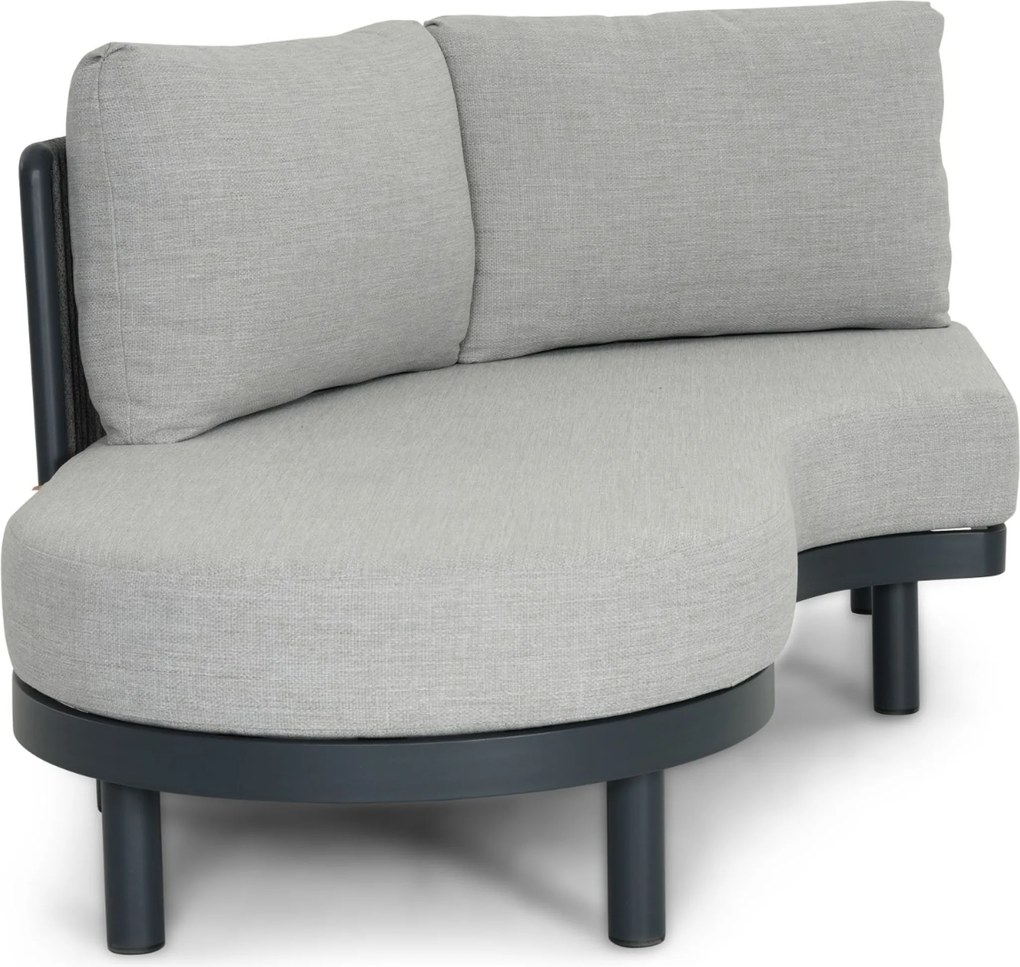 Loungeset tuin 5 personen Rope Grijs  Santika Furniture Santika