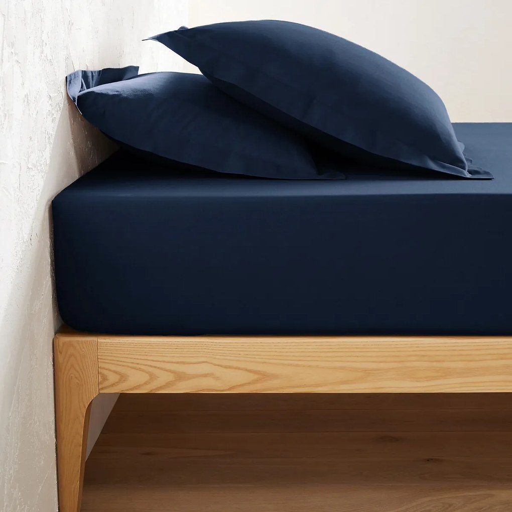 Effen hoeslaken in tergal, omslag 25 cm, Scenario