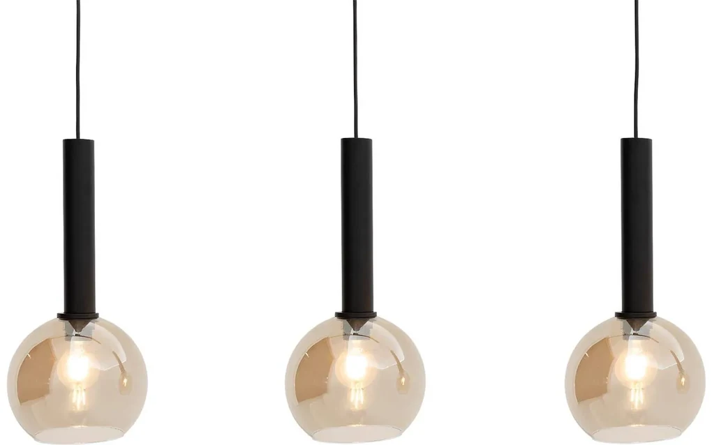 Goossens Hanglamp Denzel, Hanglamp met 3 lichtpunten