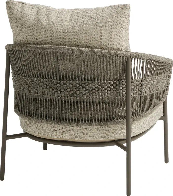 Taste by 4 Seasons Campo loungestoel Terre Loungestoel bruin weerbestendig