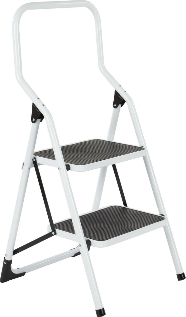 Escalo big step wit wit - Keukentrap met brede treden - 2 treden
