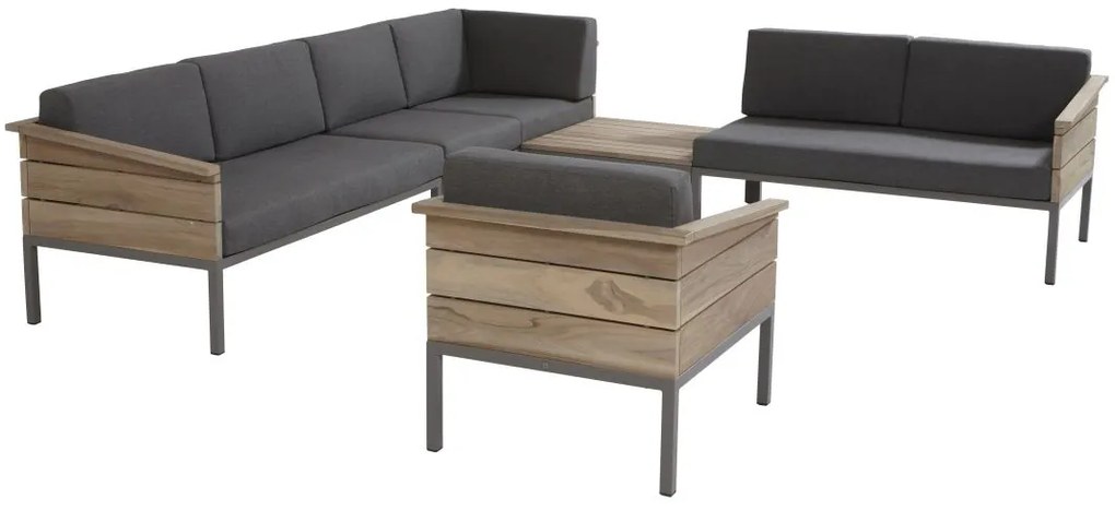 4 Seasons Outdoor | Cava Teak coffee table  Loungetafel    houtkleur weerbestendig