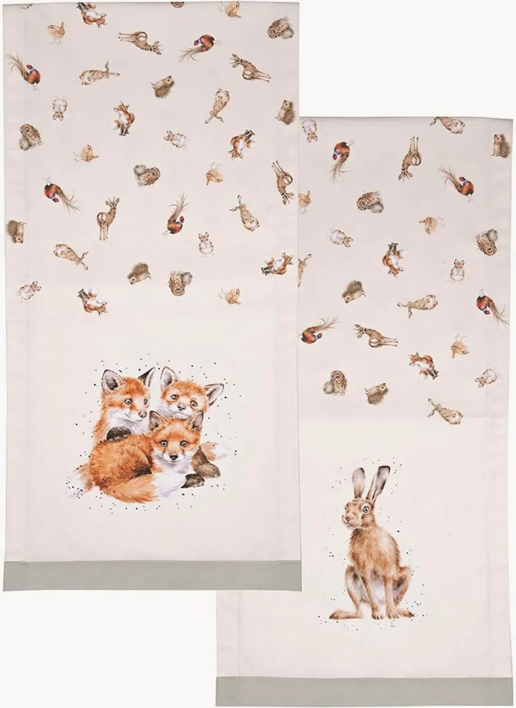 Katoenen tafelloper Woodland