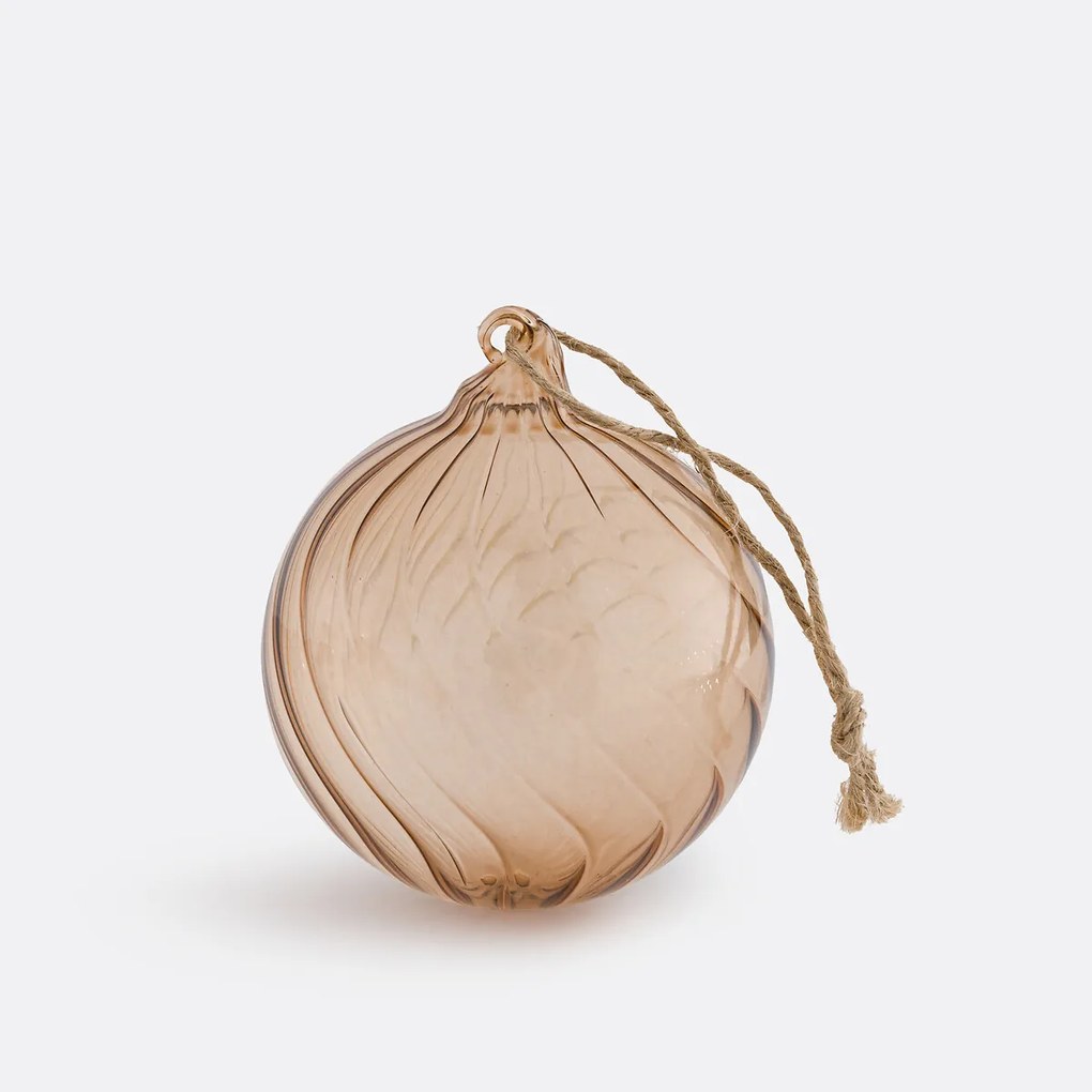 Set van 12 gedraaide glazen bollen, Caspar