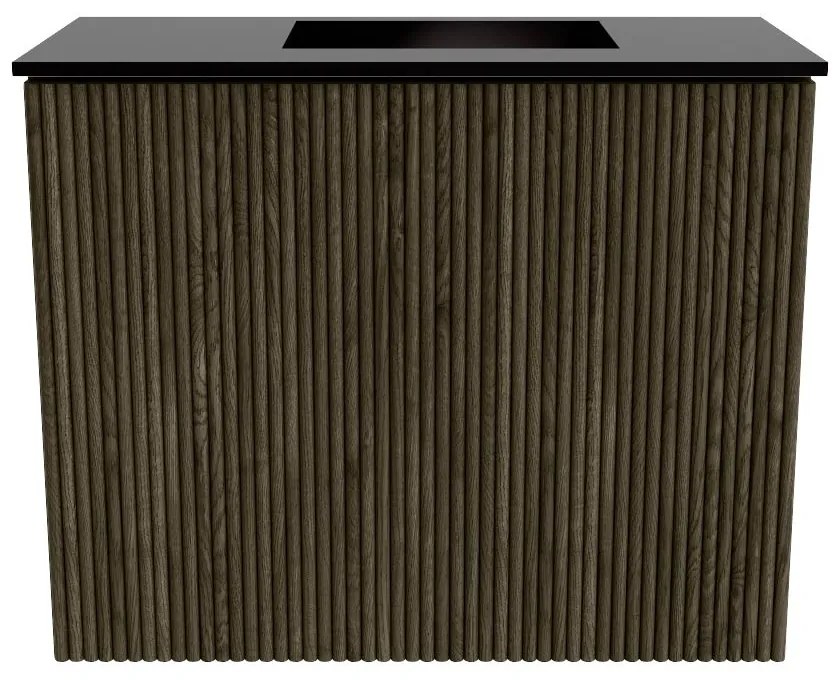 Mondiaz Joya 50cm toiletmeubel shadow met wastafel faye rechts zonder kraangat urban