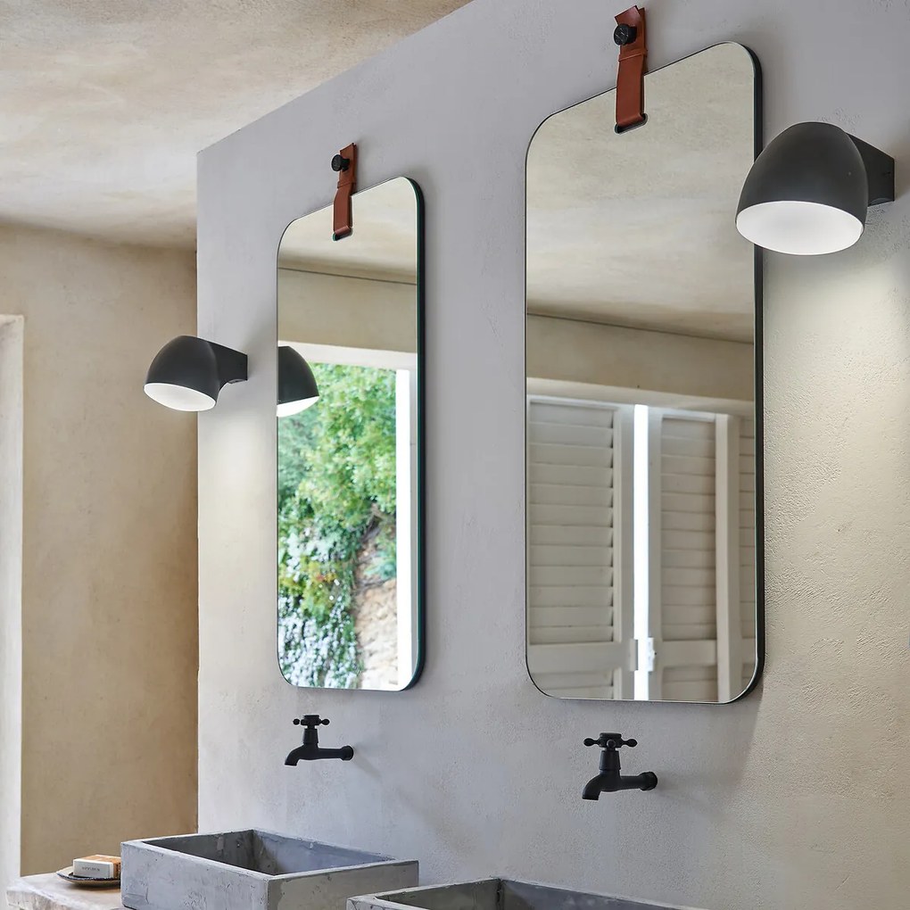 Rechthoekige spiegel H80 cm, Kombu