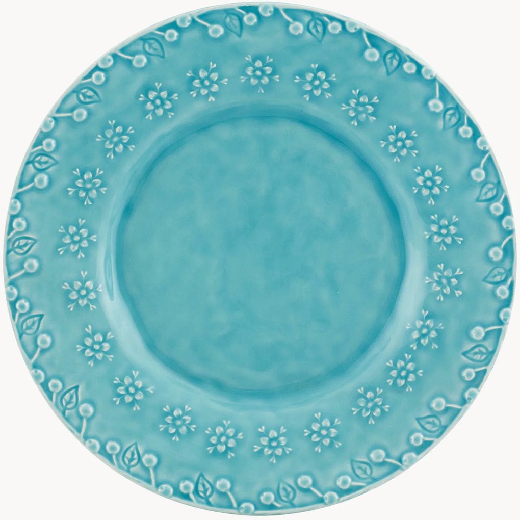 Dinerborden Flora, 4-delig