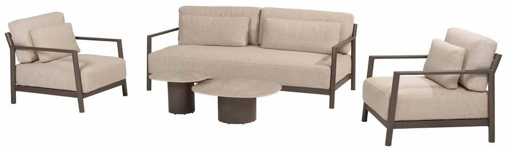 4 Seasons Outdoor Capresi loungeset SALE Loungeset   beige weerbestendig