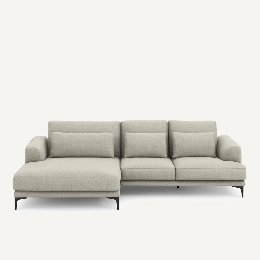 XL hoekbank links in tweed, MARSILE