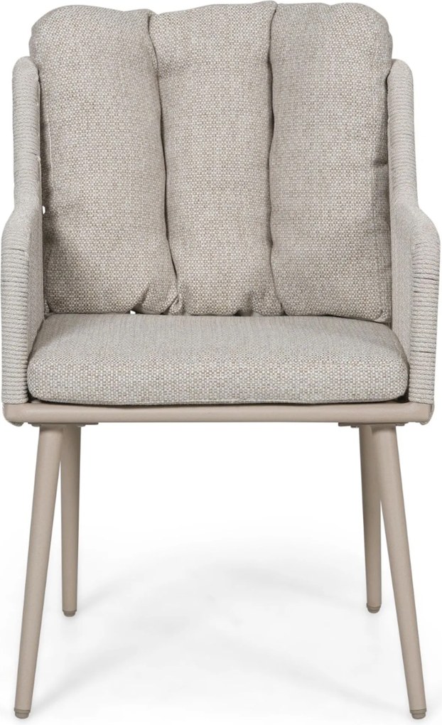 Tuinset 4 personen 160 cm Rope Zand/Beige Lifestyle Garden Furniture Tivoli/Tavano