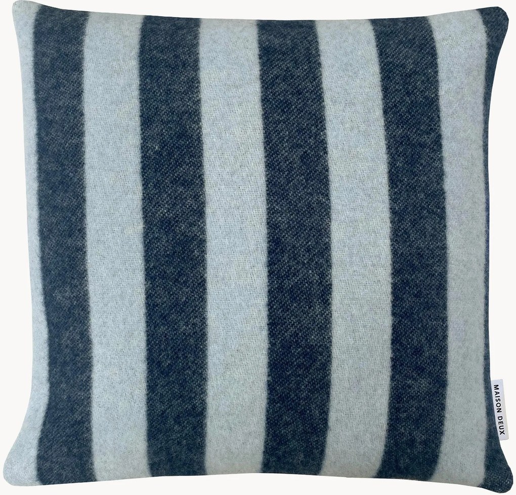 Decoratieve kussenhoes Candy Wrap van Nieuw-Zeelandse wol