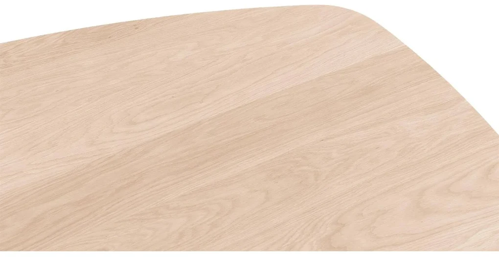 Goossens Excellent Eettafel Floyd, Semi ovaal 180 x 100 cm