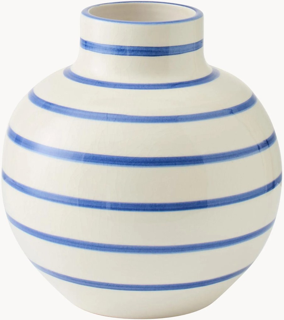 Decoratieve vaas Stripes, H 26 cm