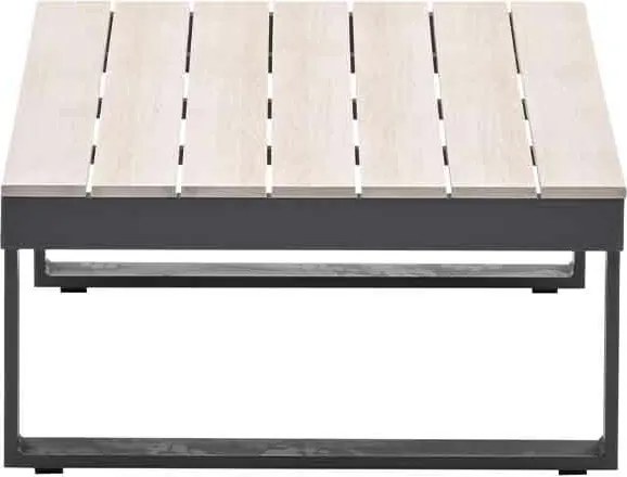 Garden Impressions gabon loungetafel 130 x 70 cm - donker grijs