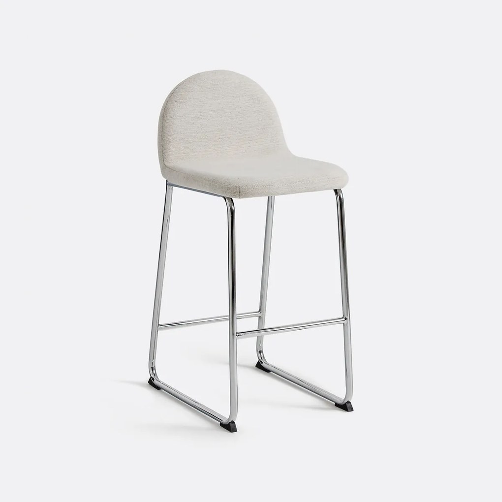 Barstoel, chromen poten, Marsso