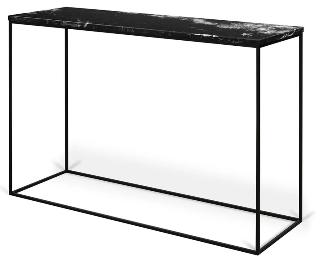 TemaHome Gleam Marmeren Haltafel Zwart - 120 X 40cm.