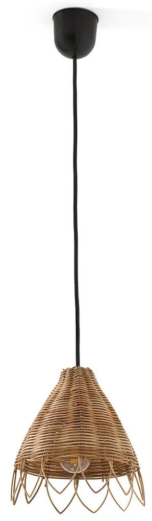 Hanglamp in rotanØ18 cm, Alaya