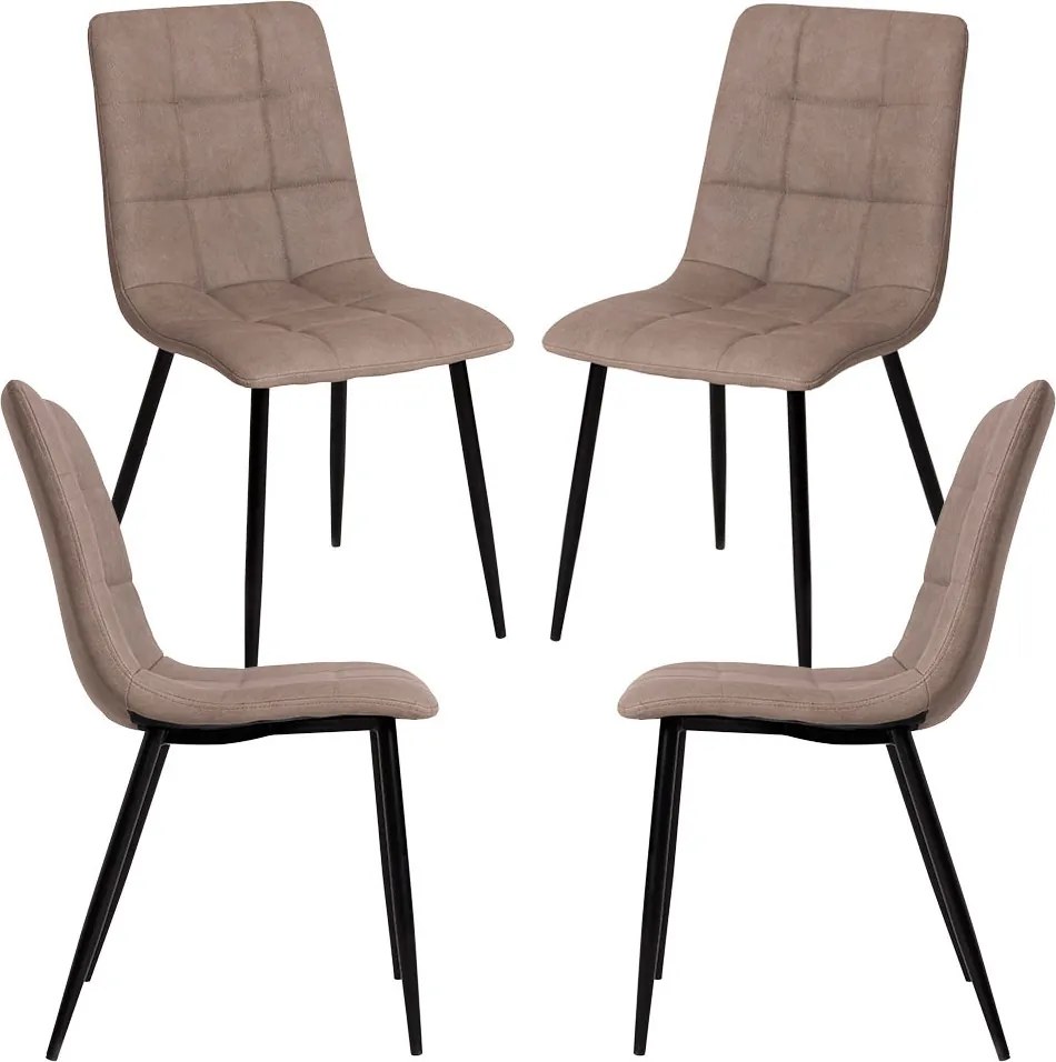 Set 4 Stuhl Stoelen
