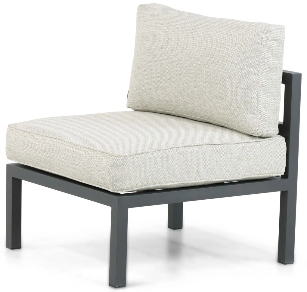 Hoek loungeset 6 personen Aluminium Grijs Lifestyle Garden Furniture Rodenzo