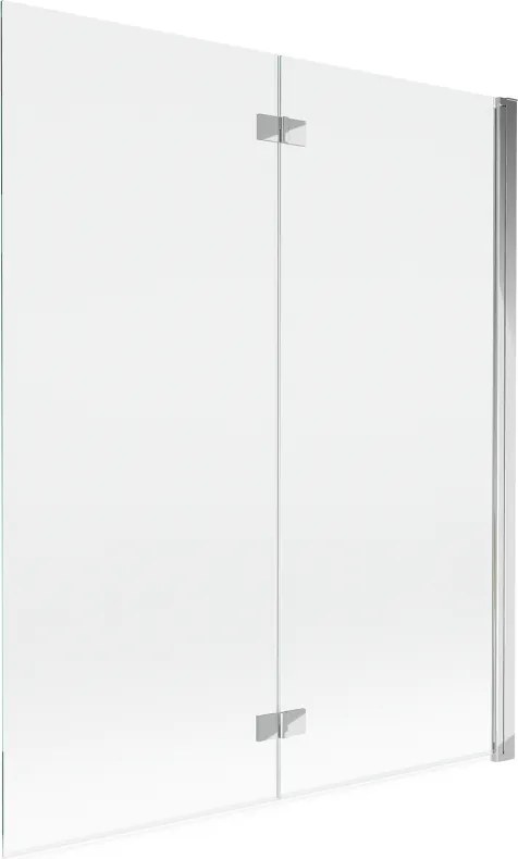 Mexen Mist 2-vleugelige douchewand rechts 140 x 150 cm, transparant, chroom - 8A9-140-002-01-00-P