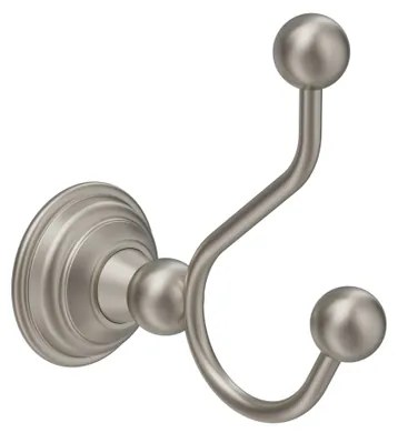 Crosswater Belgravia Handdoekhaak - dubbel - geborsteld nikkel (RVS) BL022L