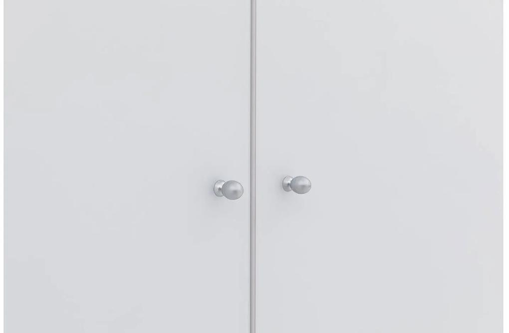 Goossens Kledingkast Easy Storage Ddk, Kledingkast 203 cm breed, 220 cm hoog, 2x glas draaideur en 2x spiegel draaideur midden