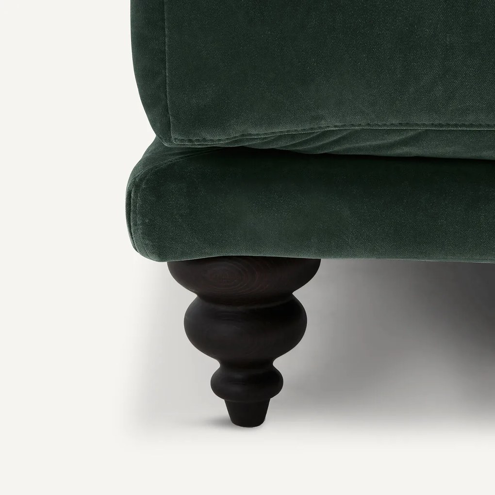 Longchair van fluweel, Lazare