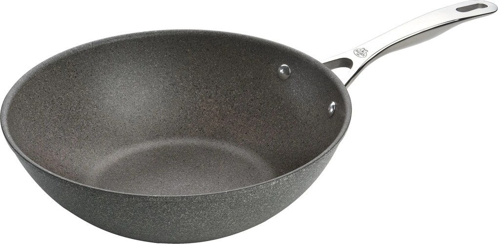 BALLARINI Salina Wok Granitium Titanium Extreme 30 cm - Salina - BALLARINI