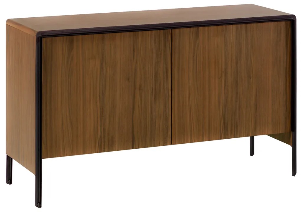 Kave Home Nadyria Retro Design Dressoir Walnoot - 140x48x82cm.