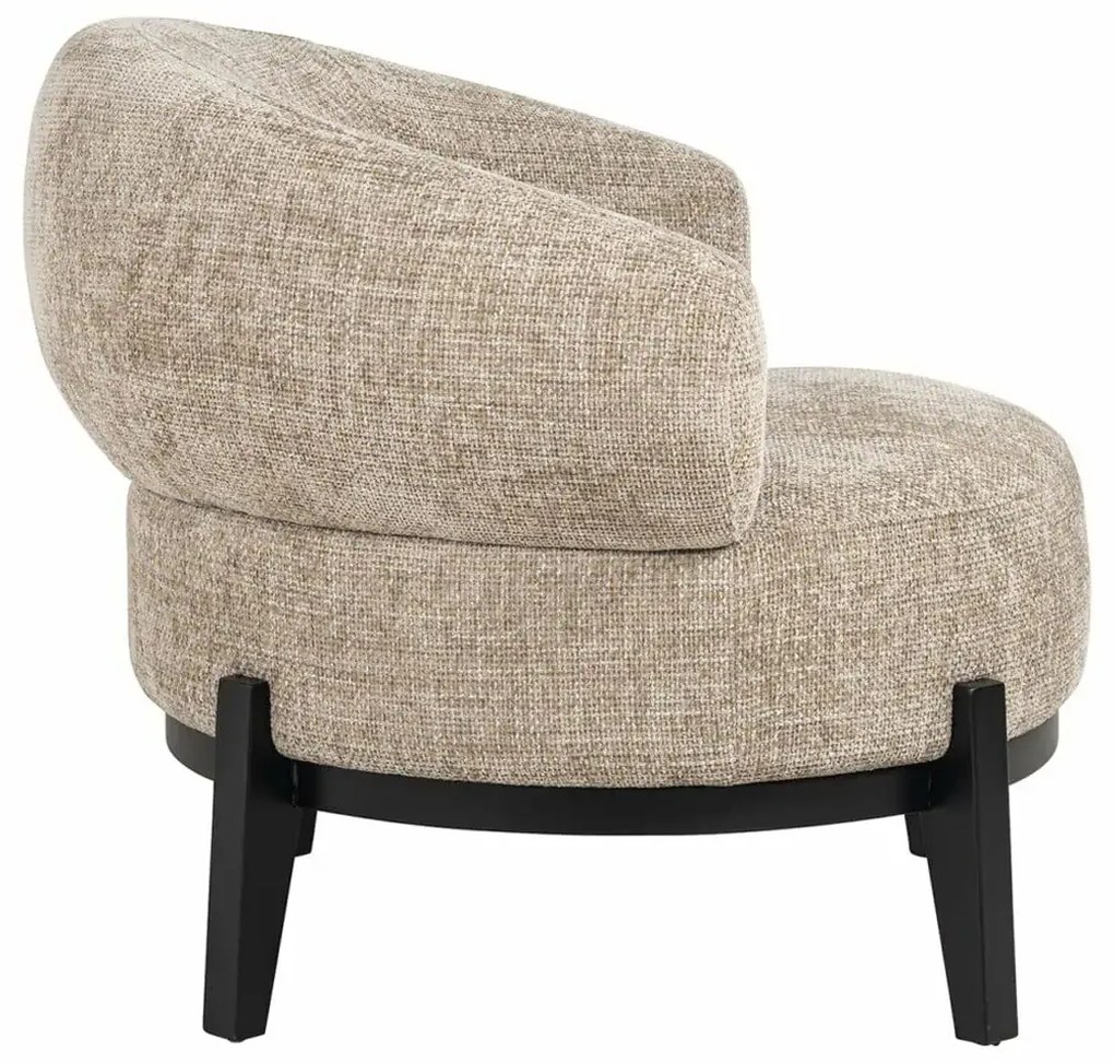 Richmond Interiors Montana Ronde Fauteuil Taupe Renegade