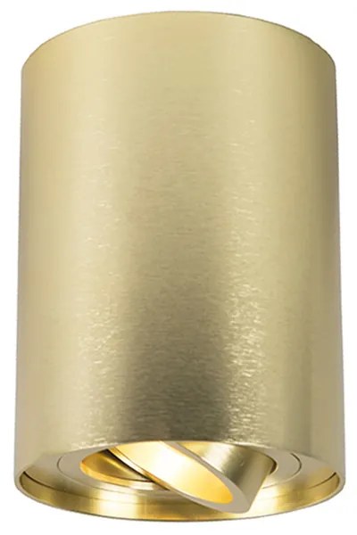 Spot goud/messing draai- en kantelbaar - Rondoo up