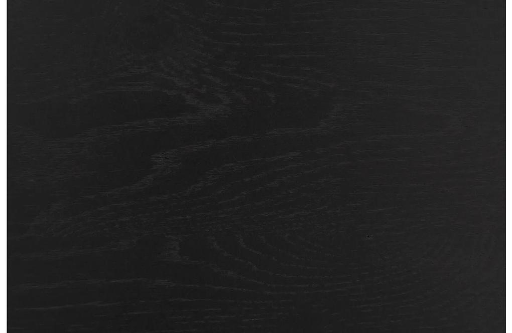Goossens Salontafel Bjarte vierkant, hout eiken zwart, stijlvol landelijk, 90 x 40 x 90 cm