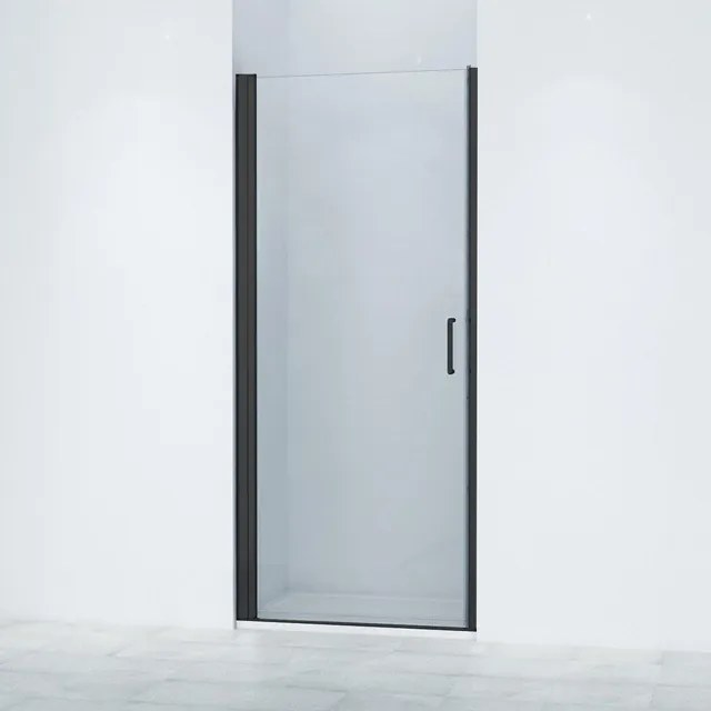 Marenza Neptune 6211 Douchedeur - 90x200cm - profiel - veiligheidsglas - anti kalk - mat zwart SKII6211-90MB