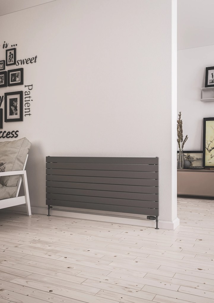 Eastbrook Addington type 10 radiator 60x140cm staal 1206W antraciet