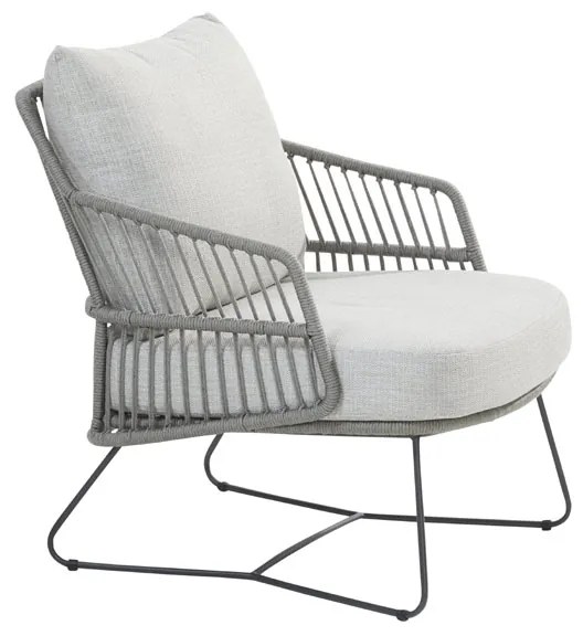 4 Seasons Outdoor Ancora loungeset antraciet Silver Grey SALE Loungeset antraciet weerbestendig
