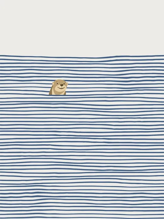 Ilustratie Otter Pop, Little Dean